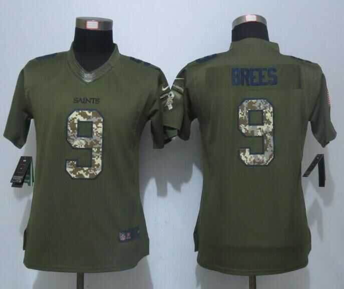 Women Nike Limited New Orleans Saints #9 Brees Green Salute To Service Jersey,We sell and wholesale Women Nike Limited New Orleans Saints #9 Brees Green Salute To Service Jersey on line form chian!